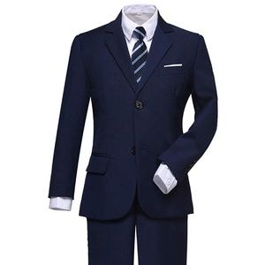 NWT boys 5-piece suit, navy blue